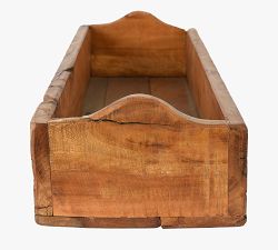 Found Reclaimed Wood Boxes - Set of 3