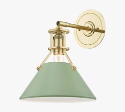 Jocelyn Flared Enamel Sconce (11'')