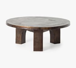 Marsh Iron Round Coffee Table (38&quot;)