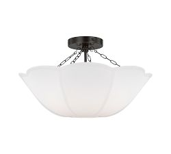 Rosy Round Flush Mount (19&quot;)