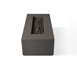 Arbor Concrete Rectangular Fire Pit Table (60")