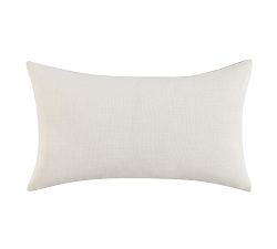 Bailly Belgian Flax Linen Striped Lumbar Pillow