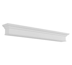 Brynlee Fireplace Mantel - White