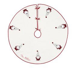 Gnome Crewel Tree Skirt