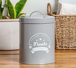 Gourmet Biscuits Tin, Gray - 42oz