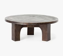 Marsh Iron Round Coffee Table (38&quot;)