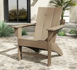 Pottery Barn Adirondack x Polywood Modern Lounge Chair