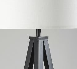 Aurora Metal Tripod Floor Lamp (62")