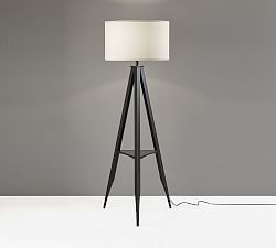 Aurora Metal Tripod Floor Lamp (62")