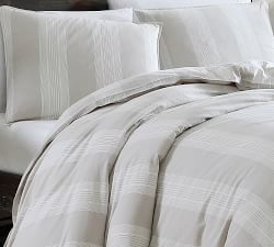 Hunt Striped Percale Comforter &amp; Shams Set