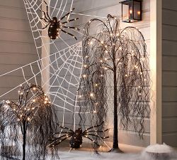 Lit Oversized Spider