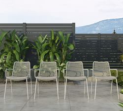 Dalhousie Rope Outdoor Dining Armchair, Set of 4