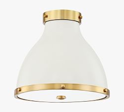 Jocelyn Metal Dome Flush Mount (16'')