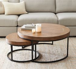 Open Box: Malcolm Round Nesting Coffee Tables