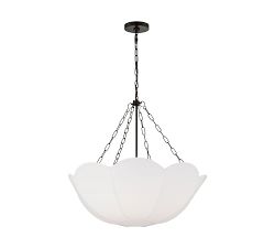 Rosy Round Chandelier (24" - 32")