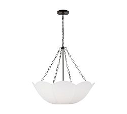Rosy Round Chandelier (24" - 32")