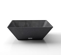 All Weather Eco Hevea Prism Bowl Outdoor Planters