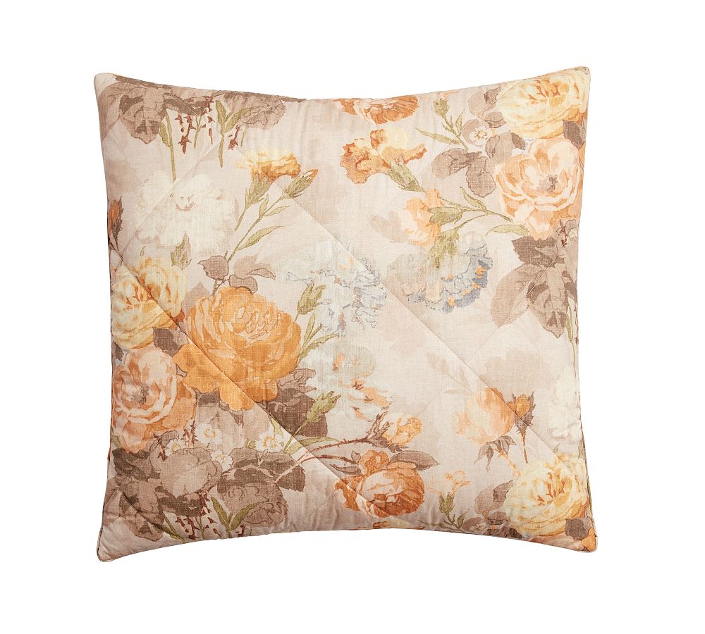 Vivienne Floral Percale Comforter - Euro, Set of 3