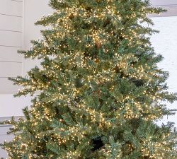 Pre-lit Faux Natural Cut Monaco Pine