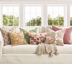 Kinney Embroidered Pillow