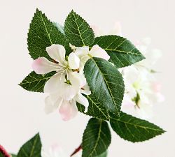 Faux Apple Blossom Branch