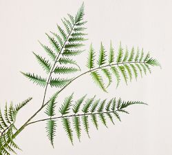 Faux Oversized Fern Branch
