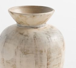 Rustic Brush Strokes Vase