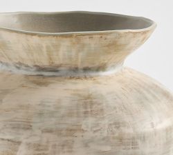 Rustic Brush Strokes Vase