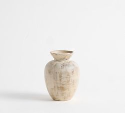 Rustic Brush Strokes Vase