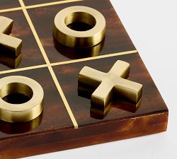 Horn Resin Tic Tac Toe