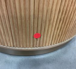 Open Box: Meadowview Round Side Table, 22" - Natural