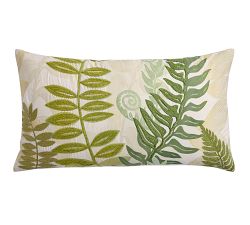 Fern Embroidered Shams