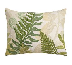 Fern Embroidered Shams