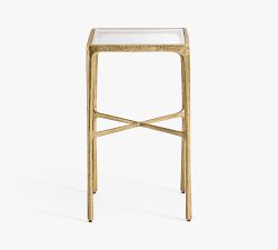 Bodhi Square Glass Accent Table (12")