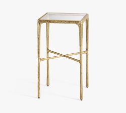 Bodhi Square Glass Accent Table (12")