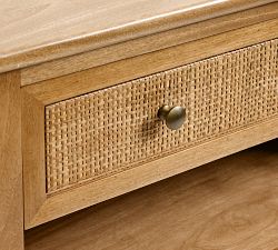 Channing Cane Tall 2-Piece Storage Shelf (36")