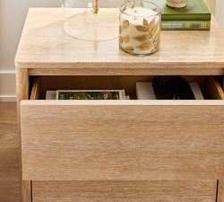 Kona Travertine Nightstand (26")