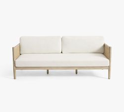 Marina Cane Outdoor Sofa (76")