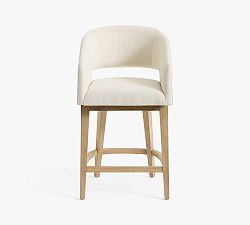 Baldwin Upholstered Swivel Stool