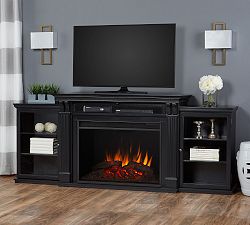 Trace Electric Fireplace Media Cabinet