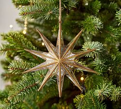 10 Point Mirrored Star Ornament