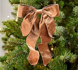 Velvet Double Bow Clip