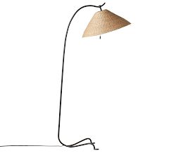 Frannie Iron Tripod Floor Lamp (62")