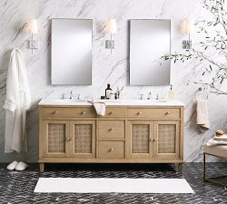 Classic Double Wide Organic Loop Bath Mat