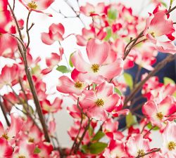 Faux Pink Dogwood Branch
