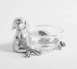 Figural Hound Snack Bowl
