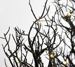 Lit Skeleton Forest Centerpiece