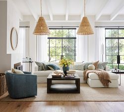 Marion Woven Cone Pendant (17"-26")