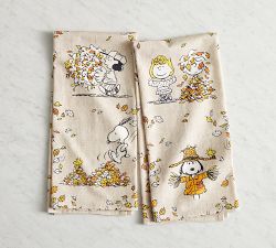 Peanuts™ Fall Leaves Tea Towels - Set of 2 