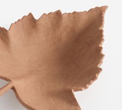 Terracotta Leaf Bowl
